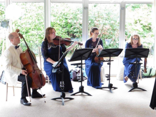 4tissimo String Quartet - Musicians - South Brent - Devon