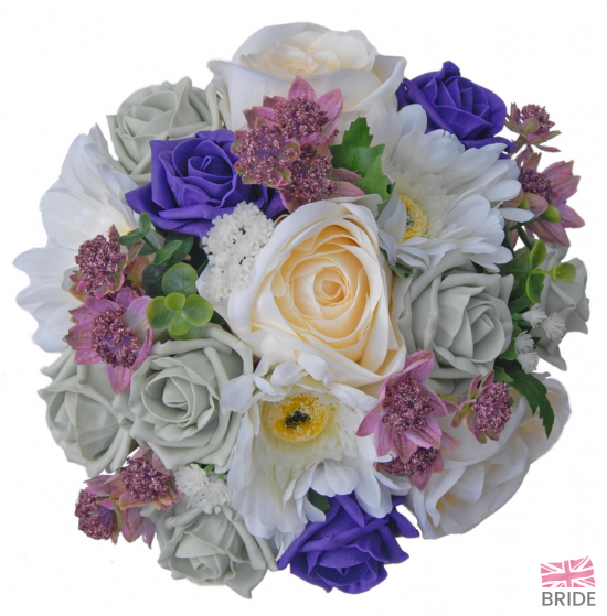 Bridesmaids Country Meadow Style Wedding Posy Bouquet  57.75 sarahsflowers.co.uk.jpg