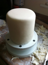 all iced ready for drying to become hard 