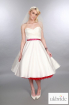 Elizabeth Satin Timeless Chic 1950s Style Wedding Dress Ruched Bodice Full Skirt Vintage Style (12).JPG