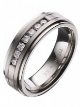 Adam's Ring In Titanium