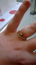 Debbie's new ring!