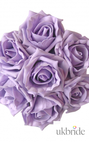 Childrens Bridesmaids Lilac Rose Wedding Posy  17.85 sarahsflowers.co.uk.jpg