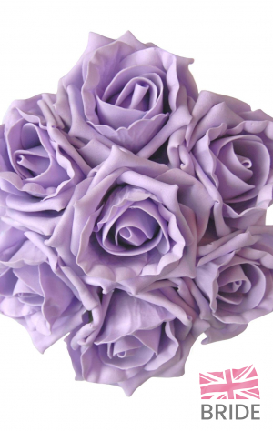 Childrens Bridesmaids Lilac Rose Wedding Posy  17.85 sarahsflowers.co.uk.jpg