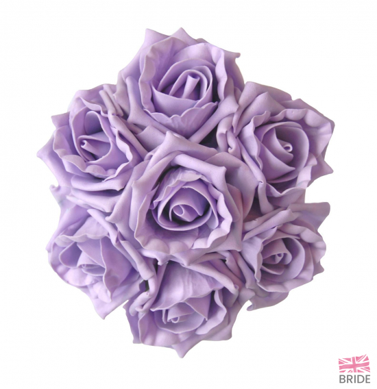 Childrens Bridesmaids Lilac Rose Wedding Posy  17.85 sarahsflowers.co.uk.jpg