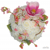 Ivory Rose & Magnolia Bridal Bouquet With Cherry Blossom & Charms  79.95 sarahsflowers.co.uk.jpg