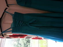 Another shot of the back of child's dress