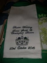 Personalized napkin 