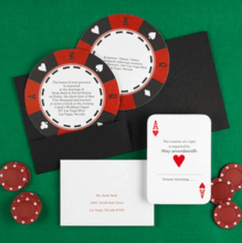 Poker Chip Invite