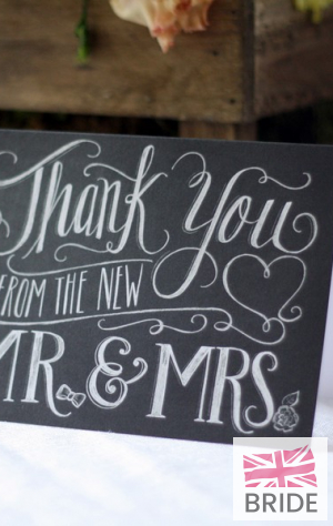 THANKYOUFROMTHENEWMRMRS-CHALKBOARDCALLIGRAPHYCARD-PACKOF820TheWeddingofmyDreams.jpg