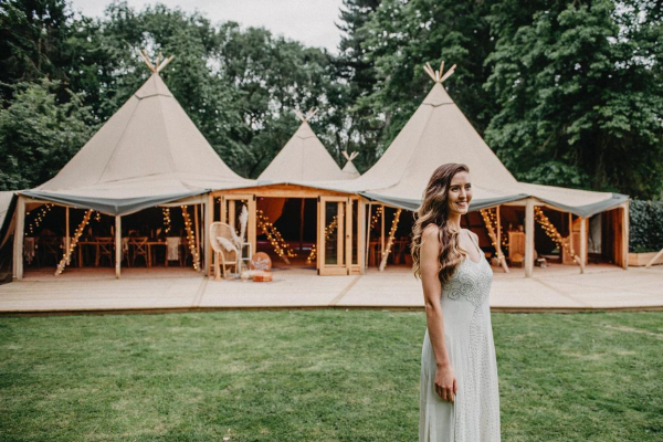 Tipis at Whatton House - Wedding Venue - Loughborough - Leicestershire