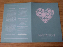 invite front/back