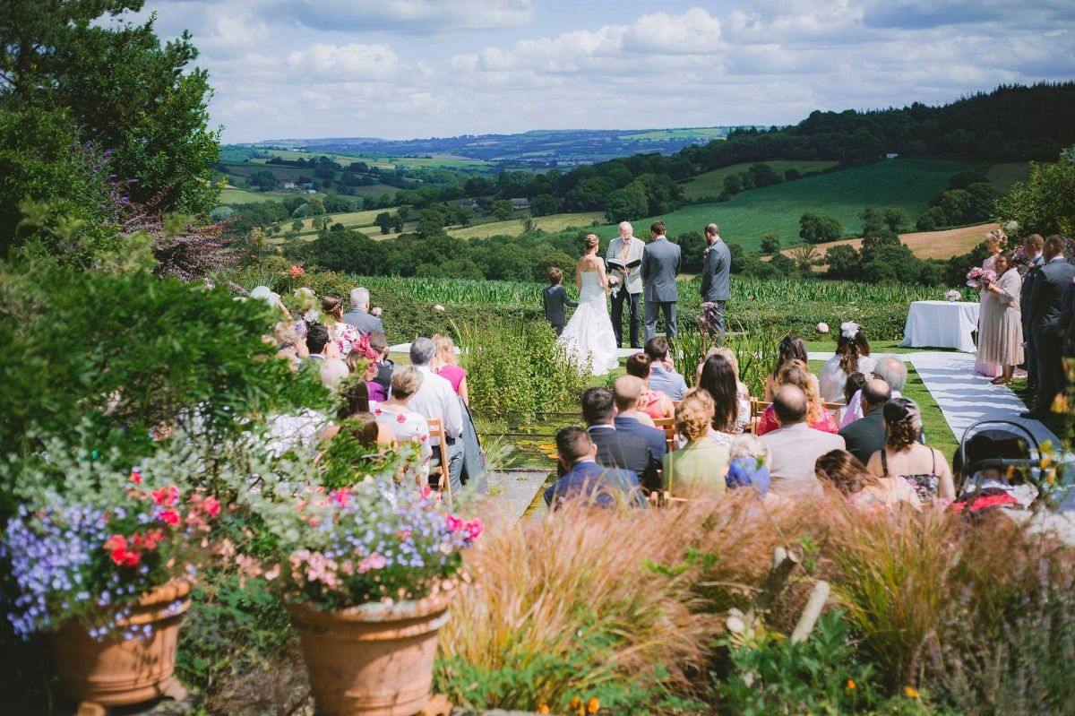 Burrow Farm Gardens Marquee Wedding Receptions 