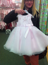 Front of possible flowergirl dress
