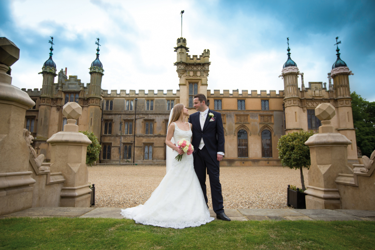 Wedding Venue in Knebworth, Knebworth House UKbride
