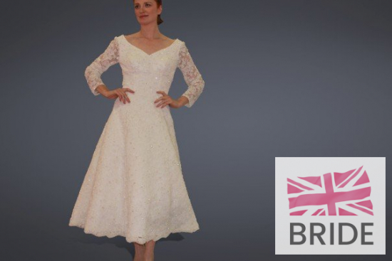 Cutting_Edge_BridalsTea Length Wedding Dress With Sleeves Timeless Chic Gillian.JPG