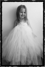 My gorgeous girl in her dress :)