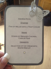 childrens menu cards