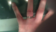 Wedding ring / engagement ring 2