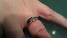 Wedding ring / engagement ring 1