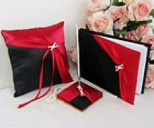 Guest book ring pillow pen and pen holder.jpg