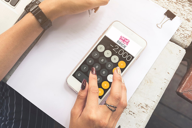 Woman using Budget Planner