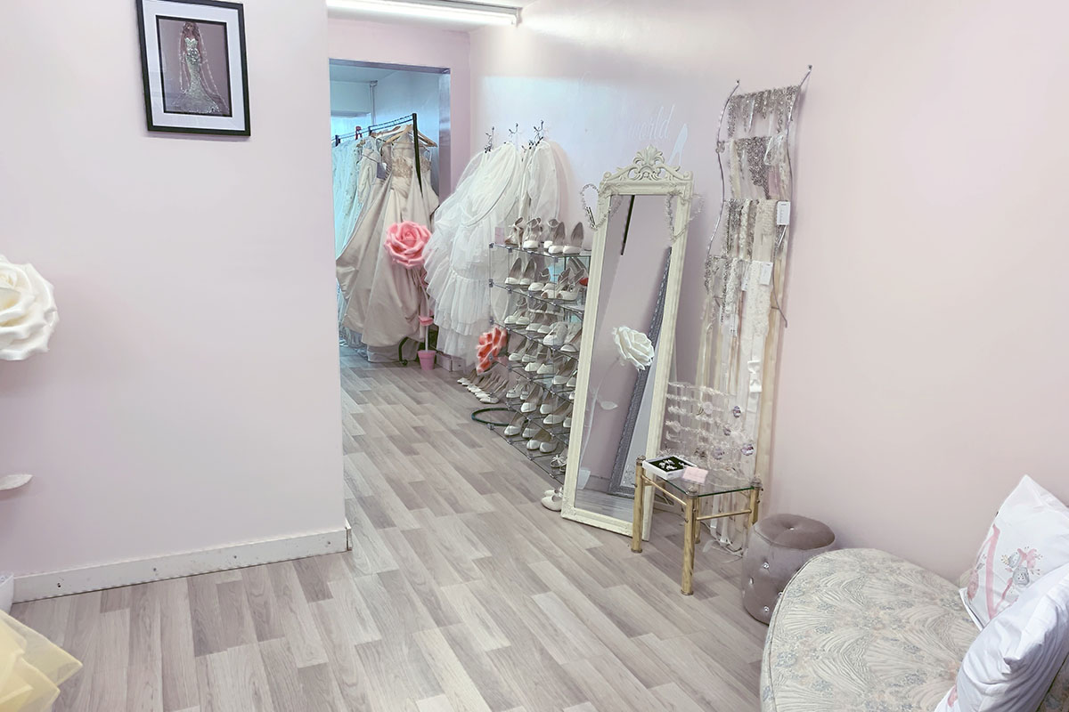 bridal shop layout