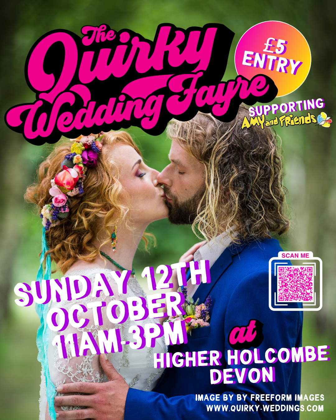 Thumbnail image for The Quirky Wedding Fayre at Higher Holcombe