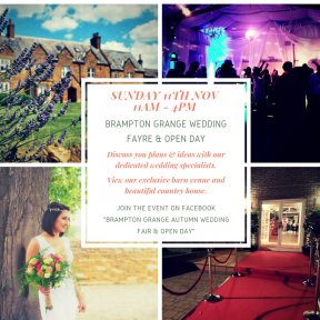 Brampton Grange Autumn Wedding Fair