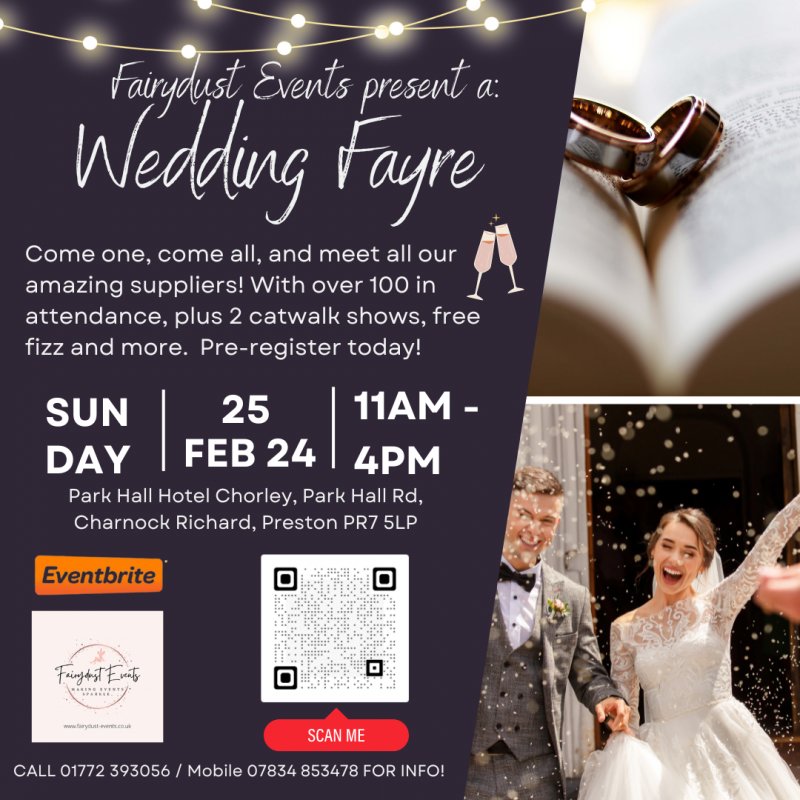 Thumbnail image for Wedding Fayre @ Park Hall, Chorley