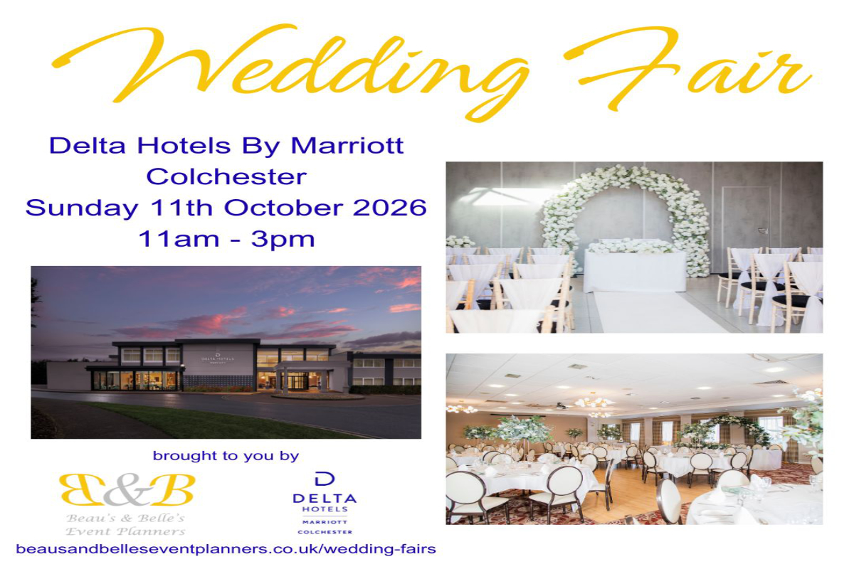 Thumbnail image for Delta Hotels By Marriott Colchester Wedding Fair - Autumn 2026