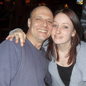 Sheryl Johnson and fiancé Clive won £500 towards Sheryl's wedding dress, bridesmaids' outfits and accessories with Lamport Wedding Outlet.