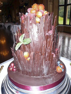 Opt for something different like shards of chocolate. Opt for something different like shards of chocolate.