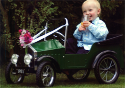 Miniature Wedding Cars — Great for Children