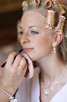 wedding make-up