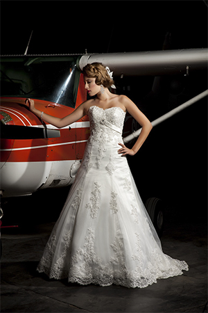 Emporia 'A'-line wedding dress by Annais.