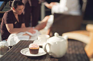 Enjoy a bit of pampering - cake and spa anyone?