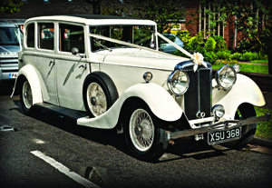 Wedding transport - classic car