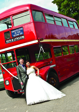 Wedding transport - Double Decker bus