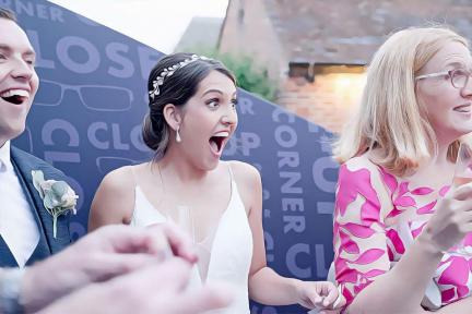 Here's a Top Wedding Tip from Close Up Chris