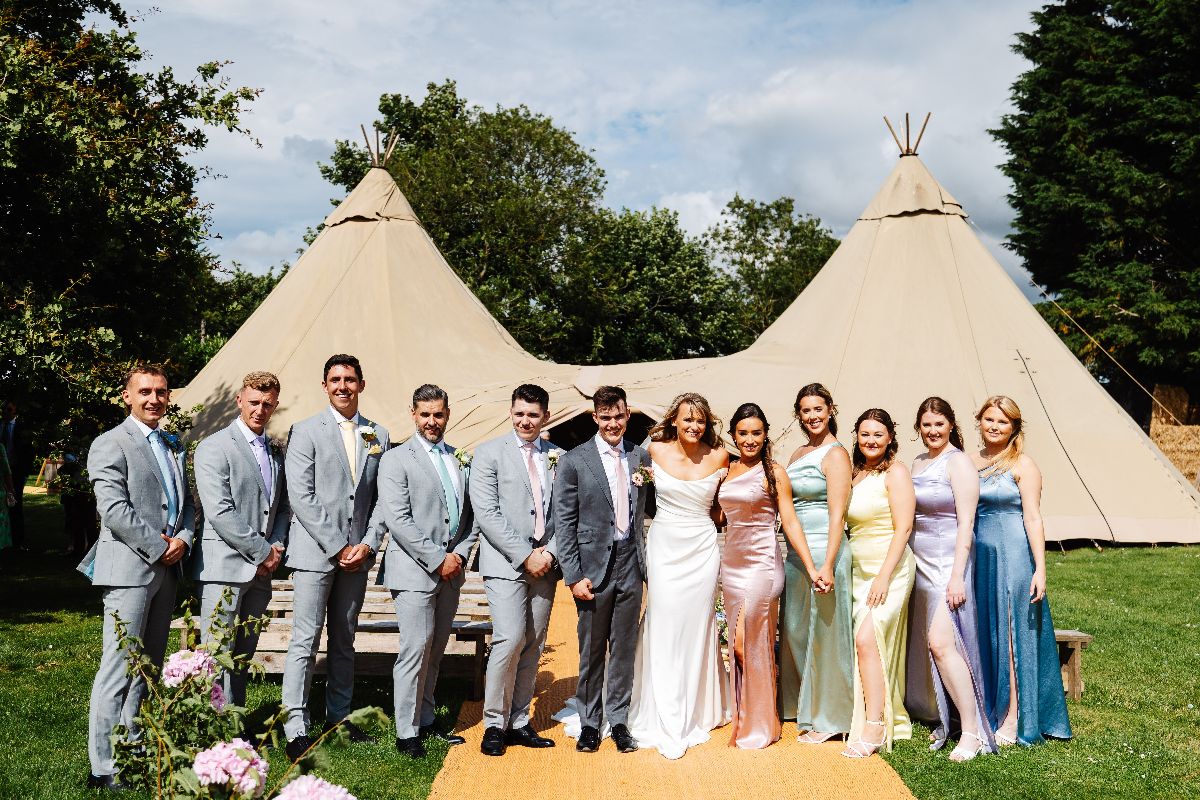 Colour-Matched Wedding Ties & Accessories