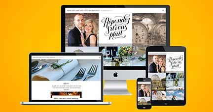 Gallery Item 4 for Simple Wedding Websites