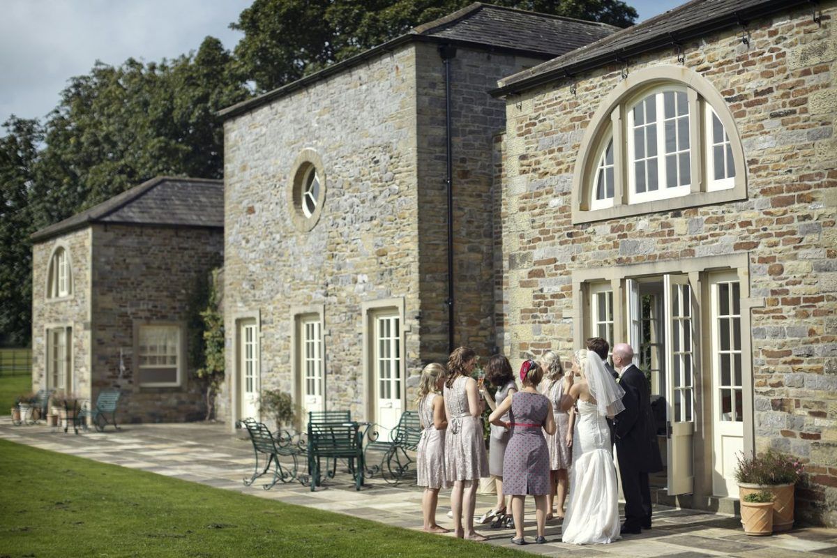 Wedding Venue in Skipton, The Broughton Hall Estate UKbride