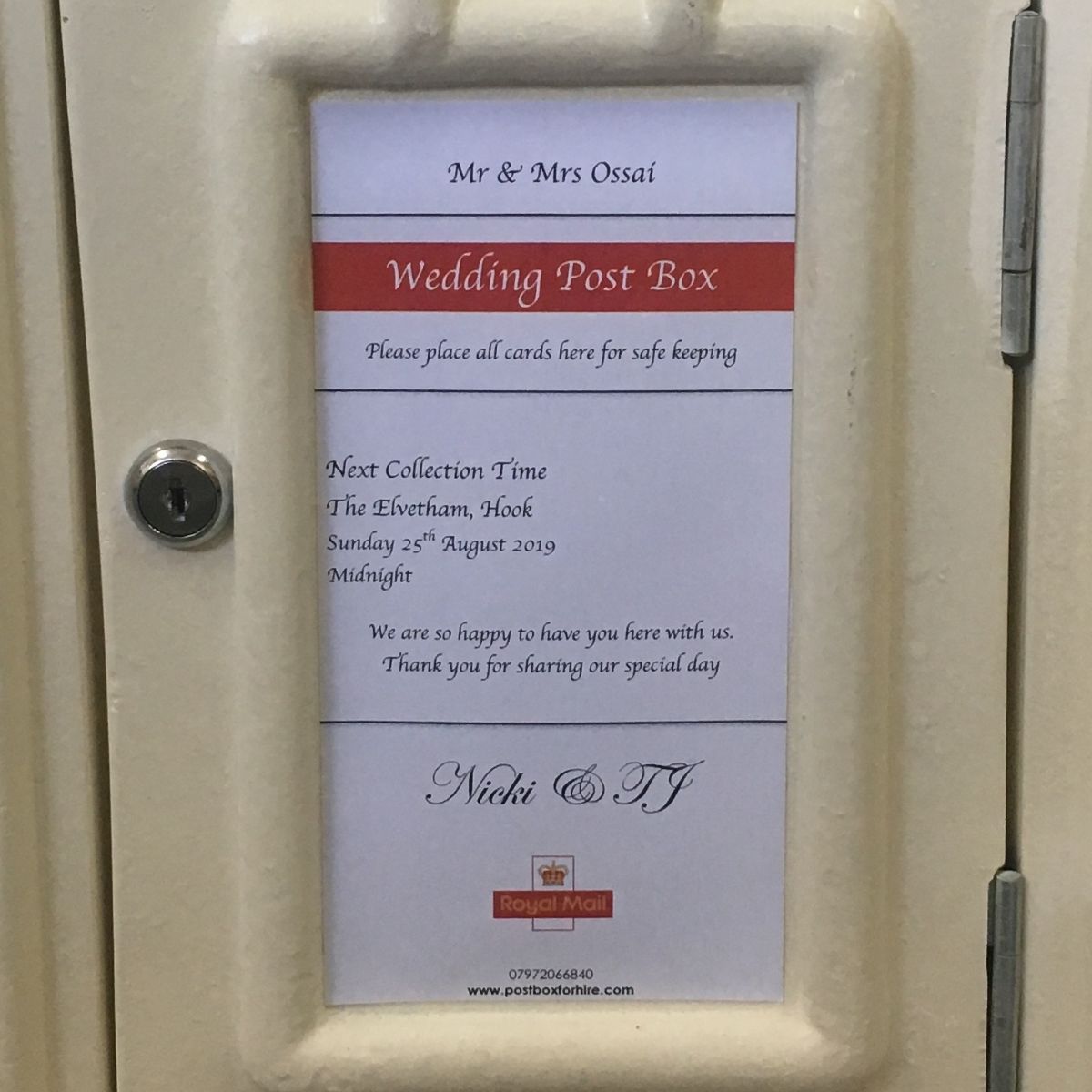 Wedding Post Box Hire -Image-48