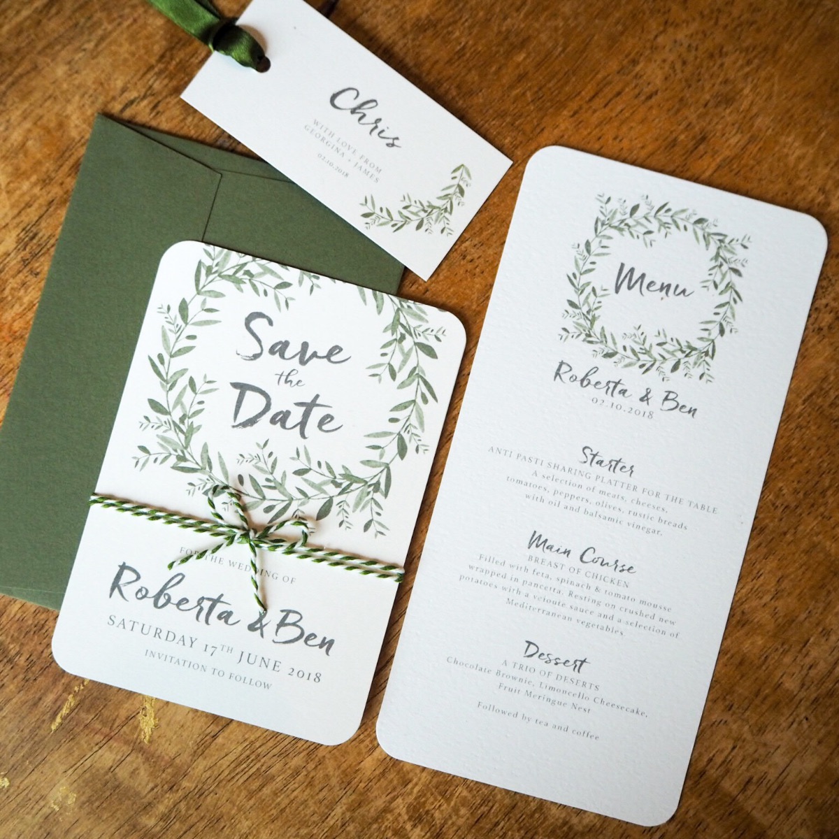 Tigerlily Wedding Stationery-Image-1