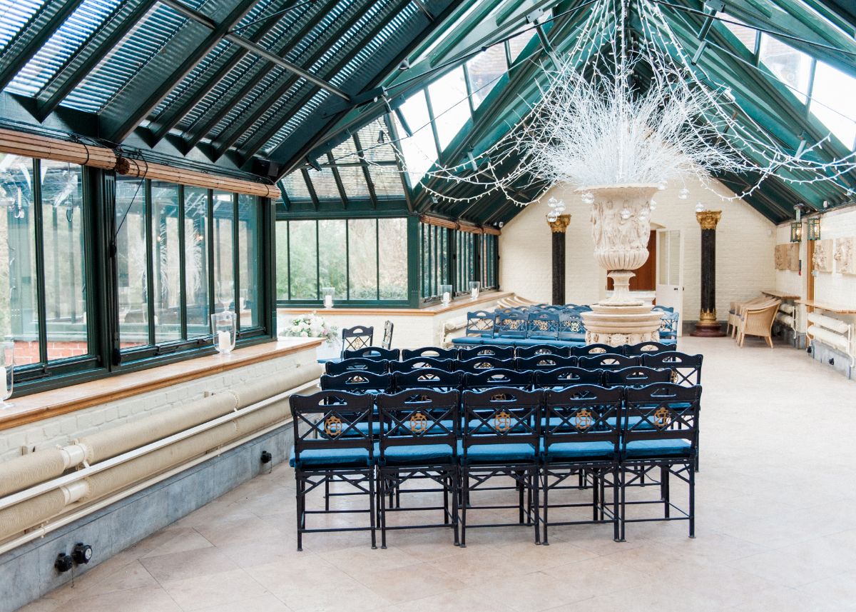 Wedding Venue in Aylesbury, The Dairy at Waddesdon Manor UKbride