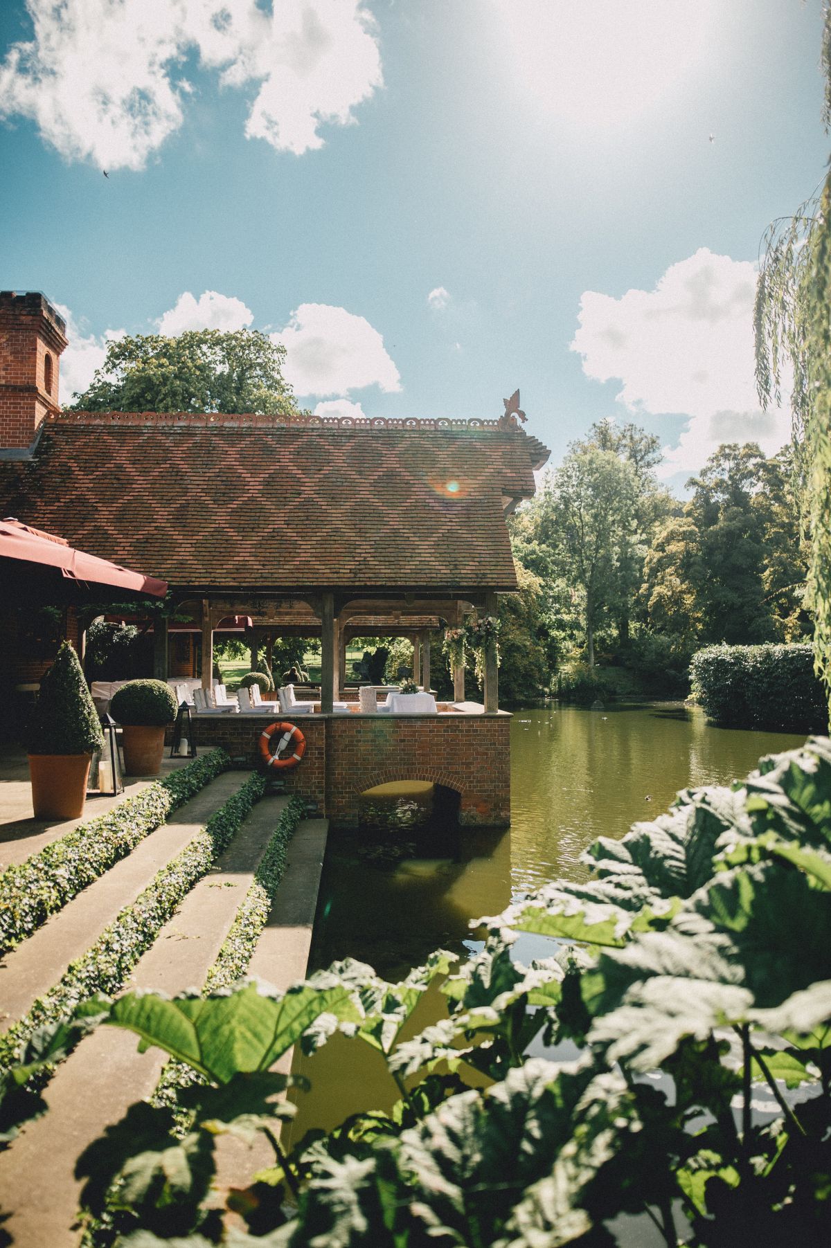 Wedding Venue in Aylesbury, The Dairy at Waddesdon Manor UKbride