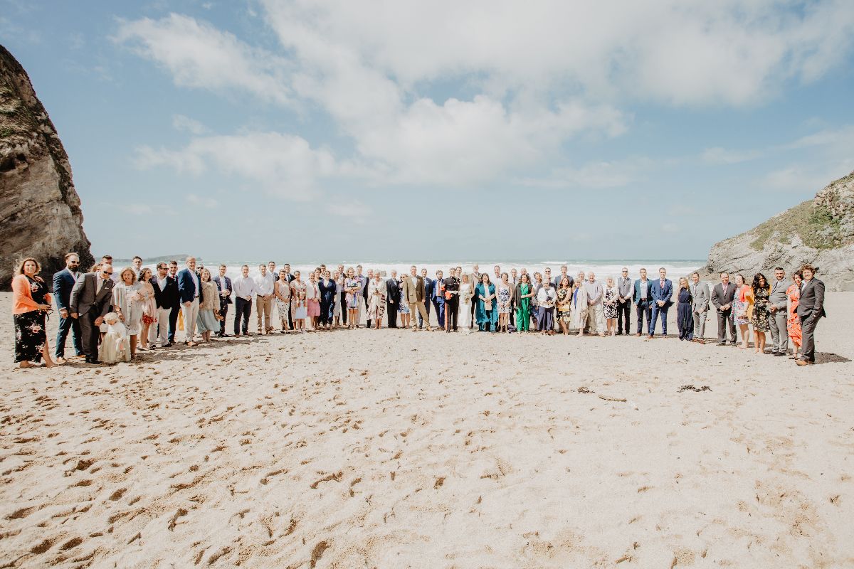 Lusty Glaze Beach Weddings -Image-22
