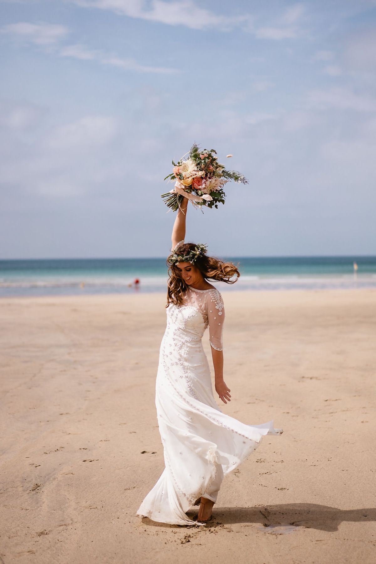 Lusty Glaze Beach Weddings -Image-86