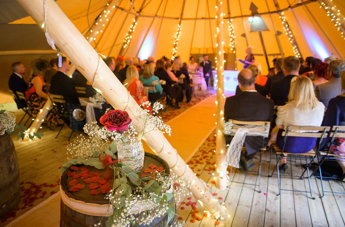 Gallery Item 11 for Kielder Waterside Tipi Weddings